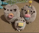 Gund Pusheen Lot Of 8 Desserts Dinosaur Sundae Pool Large Medium Small Plushs