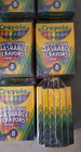8 Pack Crayola Washable Crayons   6 Pks Of 6   36 Boxes Total   sealed