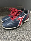 Diadora Capitano Id Indoor Soccer Turf Shoes Men   s 8 Red white blue