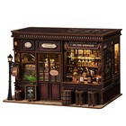 Diy Miniature Corner Tavern Book Nook Kit - Led Lights  3d Wooden Puzzle
