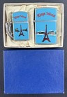 Vintage Kings Island Amusement Park Souvenir Lighter Keychain Eiffel Tower Ohio