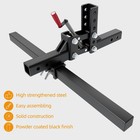 Manual Implement Lift  atv utv Lift System 1-point Implements Pro  w 2  Receiver