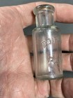Small 2 3 8    Ed Pinaud Paris Clear Glass Antique 1890 Perfume Bottle Embossed