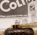 Gold Stripe Colibri Elite Series Churchill V Cigar Cutter   Lighter  Works 