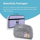 Pet Memorial Urn With Photo Frame Dog Cat Ashes Remembrance Stones Just Fur Them