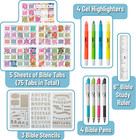 Mr  Pen- Bible Journaling Kit With Bible Highlighters markers And Pens No Bleed