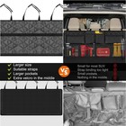 Trunk Organizer  Hanging Backseat Car Storage Bag For 42 18 In  Black