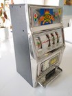 Vintage 1970 s Waco Casino Crown Mechanical Reel Slot Machine Toy Metal Works 