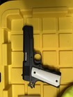 1911 Grips Pistol Grips Full Size 38   45  Smooth Bone Or Natural Zebra Bone