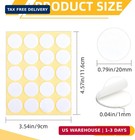 400pcs Candle Wick Stickers  Premium Heat Resistant Double-sided Foam Adhesive D