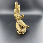 Green Tara Tibetan Buddhist Deity Brass Statue Sculpture Temple Puja 4   