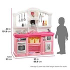 Step2 Fun With Friends Pink Kids Kitchen Pretend Play Set  Free Shipping