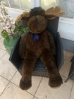 Giant Plush Moose Stuffed Animal 40    Brown The Original Toy Co Canada Large