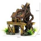 Aquarium Decor Resin Castle Villa Rockery Landscape Fish Tank Ornament