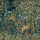 Cafepress William Morris Greenery Shower Curtain  1274894040 
