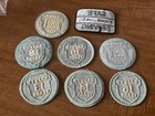 Vintage Lot Of 8 Greyhound Bus Driver    safe Driver    Safety Embroidered Patches