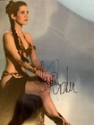Carrie Fisher  slave Leia  Star Wars Signed 8x10 Photo W  Coa