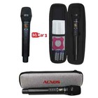 Acnos Mi-car 3 In Car Karaoke Wireless Microphone   Carry Bag  bluetooth   Fm 