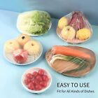 300pcs Reusable Elastic Stretch Fresh Keeping Covers Kitchen Food Plastic Wrap