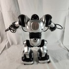 Wowwee Robo Sapien Robot With Remote Silver 2004 13 1 2   Tall Tested See Video
