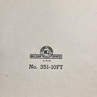 Vintage Wilson Jones 310-10ft Telephone   Address Book Analog 3 Ring