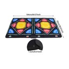 Anti-slip Dancer Step Pads Double Dance Mats Kids   Adults Game Blanket W remote