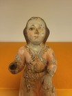 A Spanish Colonial Polychrome Wood Santo Figure Of Saint Lucy   Lucia 