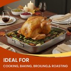 Treelen Roasting Rack For Pan baking Cooking  10 8    Black 