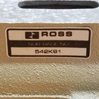 Ross Controls 542k91 Single Sub-base manifold  24vdc  110-120vac  3 4  Npt - New