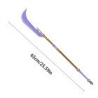 Kpop Demon Hunters Rumi   Mira Cosplay Sword Prop - 25   Pvc Assemblab Accessory