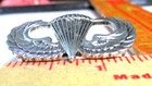 Paratrooper Pin Airborne Wings Collectible Old Military Soldier Uniform Pinback