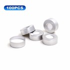 10ml Sample Vials Aluminum Caps 20mm Crimp Top Glass Bottle White Ptfe 10000pcs 