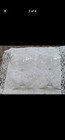Vintage Bride And Groom Champagne Glasses And Brides Lace Money Bag