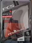 Fcs Ii  Pc Essential Series Accelerator Red   Black  Large Surfboard Fin
