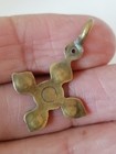 Rare Ancient Amulet Bronze Viking Artifact Authentic Old Pendant Cross Amazing