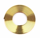 Metallic Electric Gold Car Alloy Wheel Rim Edge Protector Decorative Strip Guard