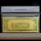 100mg 24k Gold 1928  20 Twenty Dollar Bill Gold Certificate Banknote White Coa