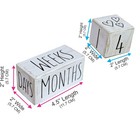 Milestone Blocks By Cutie Carry 6 Wood Block Photography Props The Most Complete