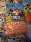 Perler 1000 Piece Bags 6 Bags 3 Peach  2 Salmon  1 Flamingo All Brand New In Bag