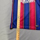 Nike Fc Barcelona Soccer Jersey Kids Large Blue Red Striped Rakuten Cd4500-456