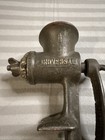 Antique Universal Cast Iron Meat Grinder L f  c  New Britain Ct Hand Crank