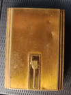 Max Factor Hollywood Blondeen Rouge   Powder Compact Art Deco C 1930s 1940s Vtg