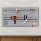 4 X 2 Ft Slat Wall Paneling Pvc Gray Garage Slatwall With Modular Design