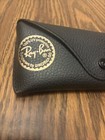 New Ray Ban Genuine Black Sunglasses Eyeglasses Case Fast Shipping   