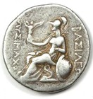 Thrace Lysimachus Alexander Ar Tetradrachm Lysimachos Coin 305-281 Bc - Vf