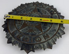 Vintage Us American Legion Bronze Plaque Grave Marker 7 Inches Round Star