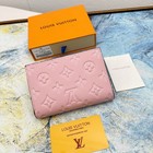 Louis Women s Cl  a Wallet     Pink Monogram Empreinte Compact Wallet