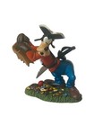 Danbury Mint Figurine Perpetual Calendar Walt Disney Goofy October Halloween Vtg