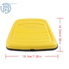 Yellow Backhoe Seat For John Deere Models 7  8  8a  8b  10  10a  47  48  447 448