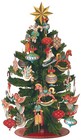 3d Christmas Tree Pop Up Greeting Card - 15 Inch Holiday Card  Blank Notecard  